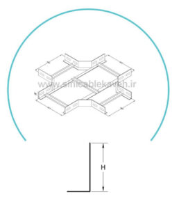 فروش چهار راهی نردبان کابل ۴ خم